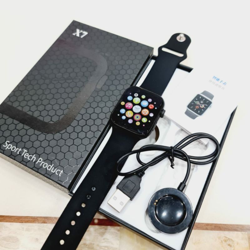 ORIGINAL jam tangan NEW sport tech X7 (bisa telponan dari jam) bisa bayar setelah barang datang