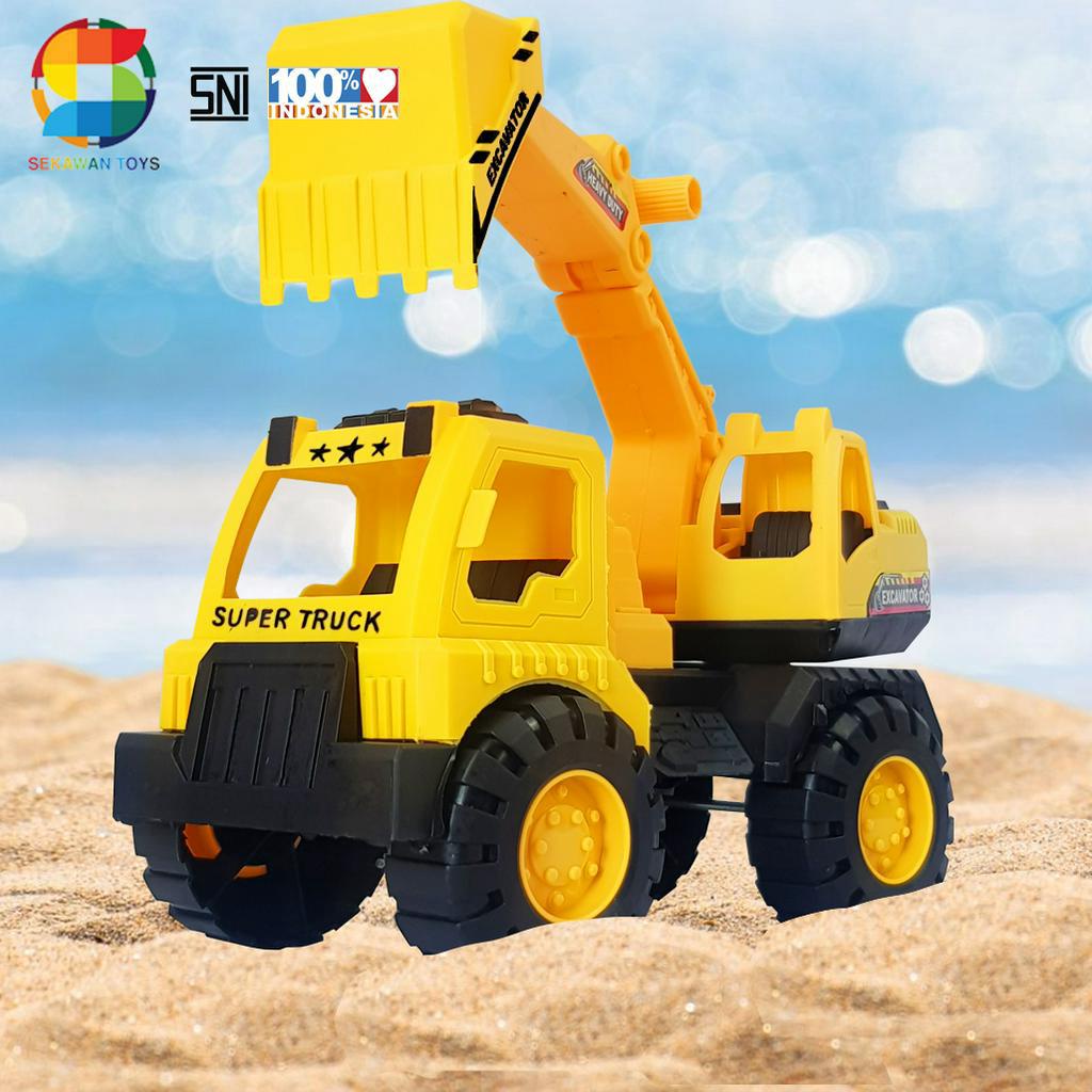 Mainan Anak Truk Keruk Pasir/ Truck Construction Bego Toys AK88 JSP