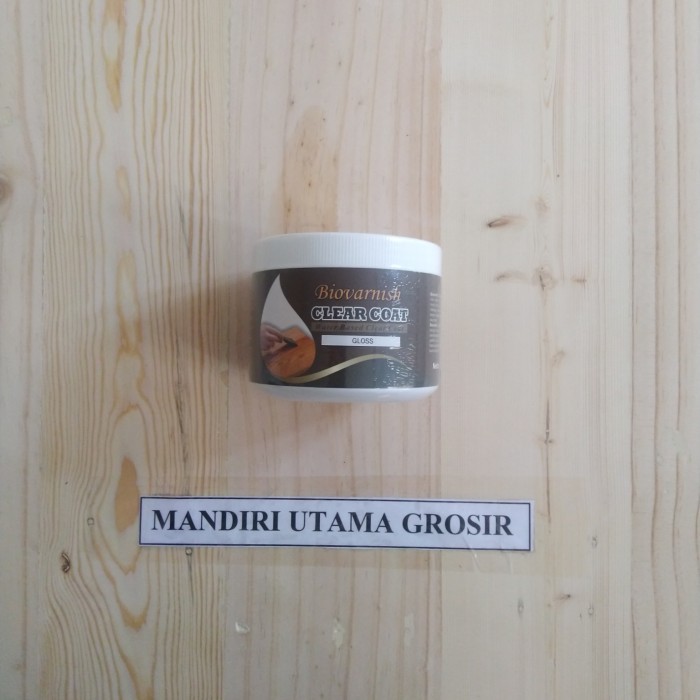 clear coat waterbased biovarnish 400gr pernis kayu