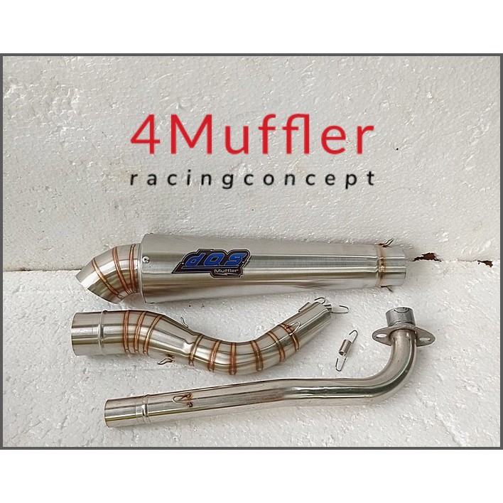 Knalpot Dos Nmax Racing / Knalpot Nmax New / Knalpot Nmax Old / Knalpot Nmax Ngebas Suara Adem