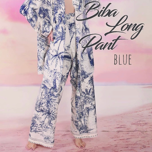 VONE X MMEHUILLET BIBA LONG PANTS