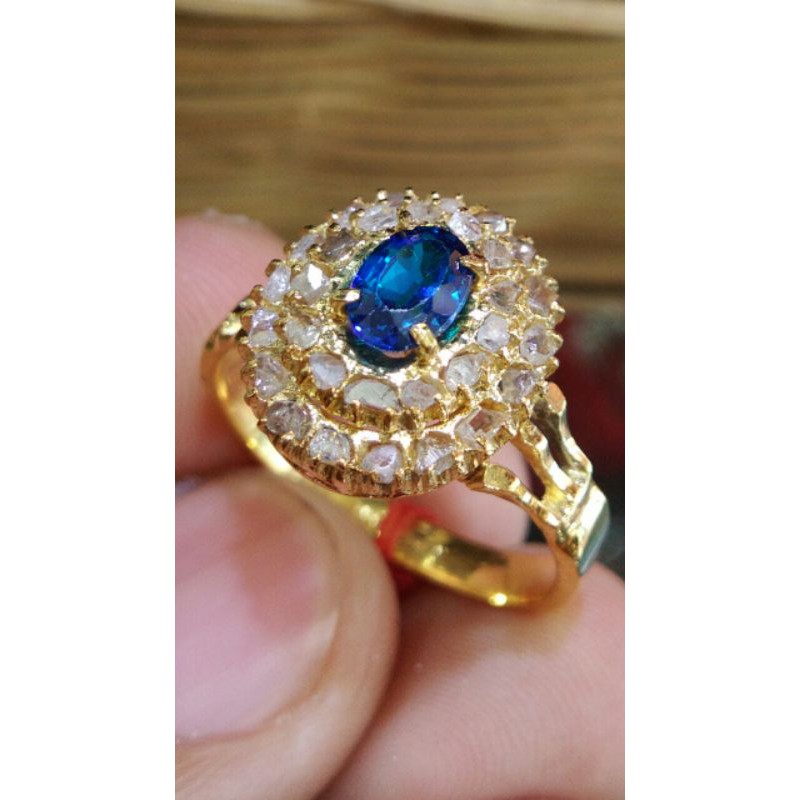cincin berlian intan banjar murah besertifikat