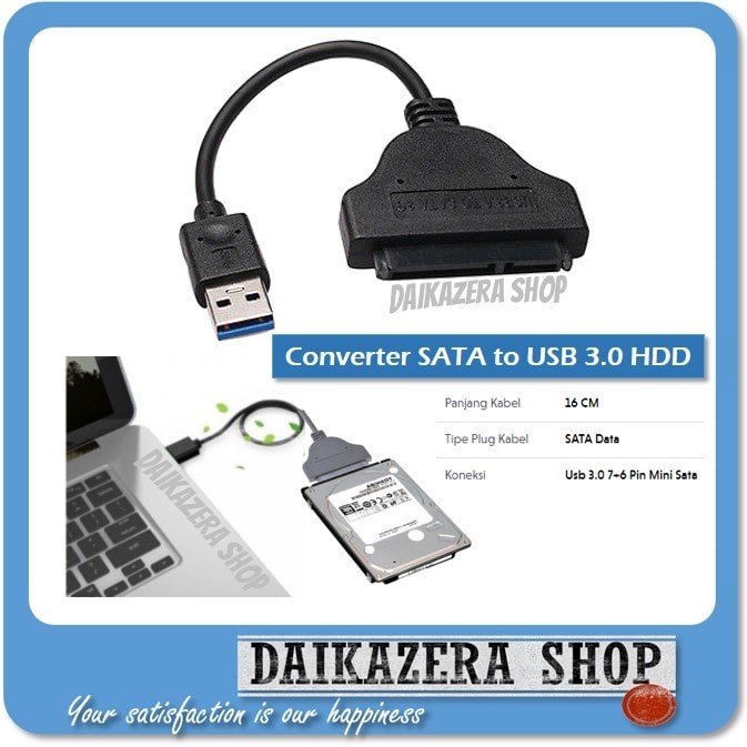 Converter SATA to USB 3.0 HDD 2.5&quot; / SSD Adapter