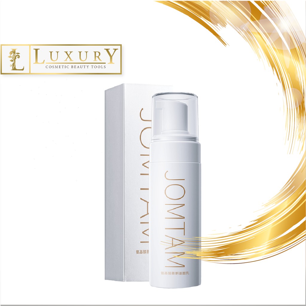 【COD】JOMTAM Amino Acid Mild Facial Mousse Exfoliating Oil Control Cleanser 150g / Semprot Deep Busa