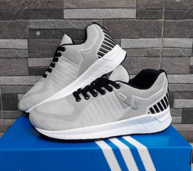 Sneakers Olahraga Adidas NEO Running, Sepatu Adidas Running, Sepatu Olahraga Pria Termurah