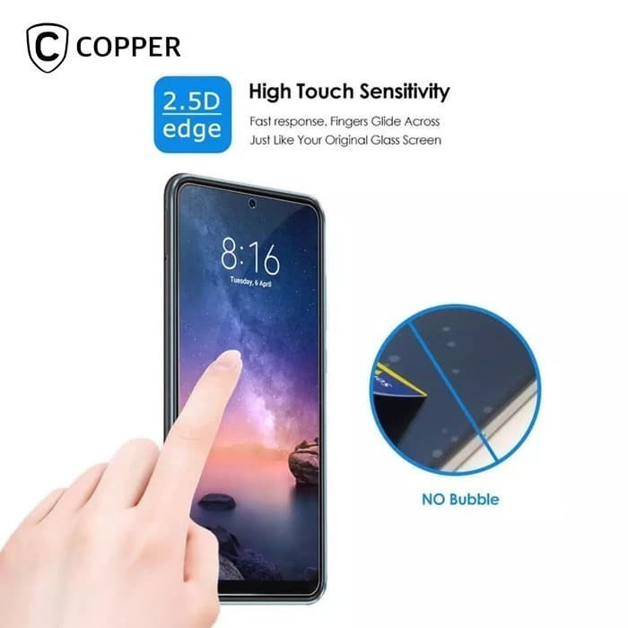 Samsung A51 - Copper Tempered Glass Full Clear-3
