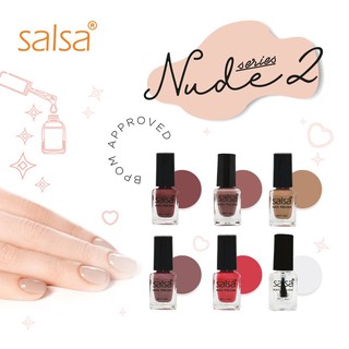 NEW KUTEK SALSA Nude 2 Set Nail Polish Shopee Indonesia