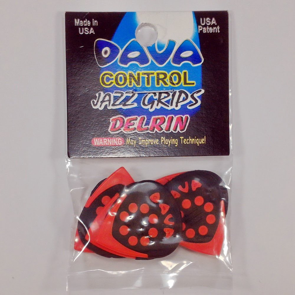 Dava Control Jazz Grips Delrin Pick Gitar