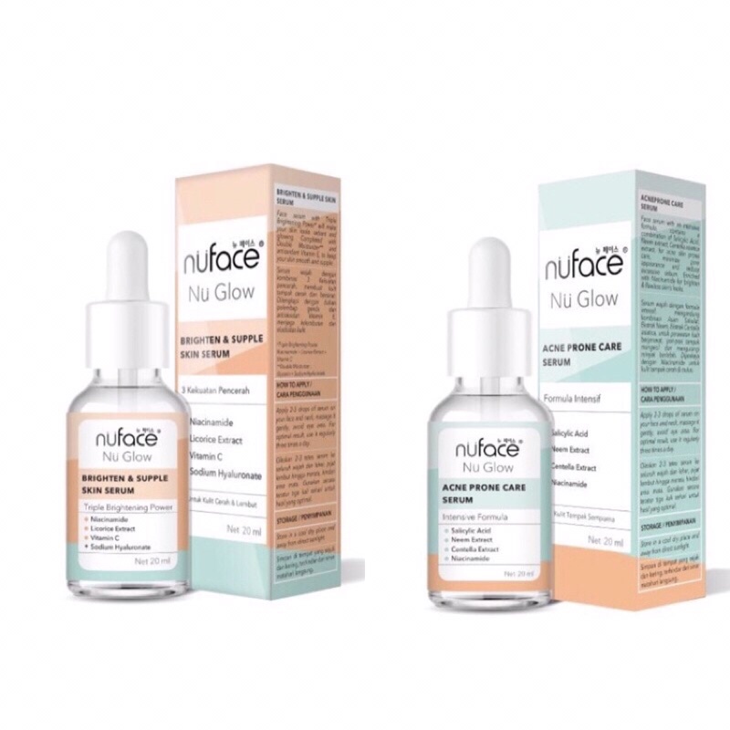 NUFACE NU GLOW SERUM 20ml