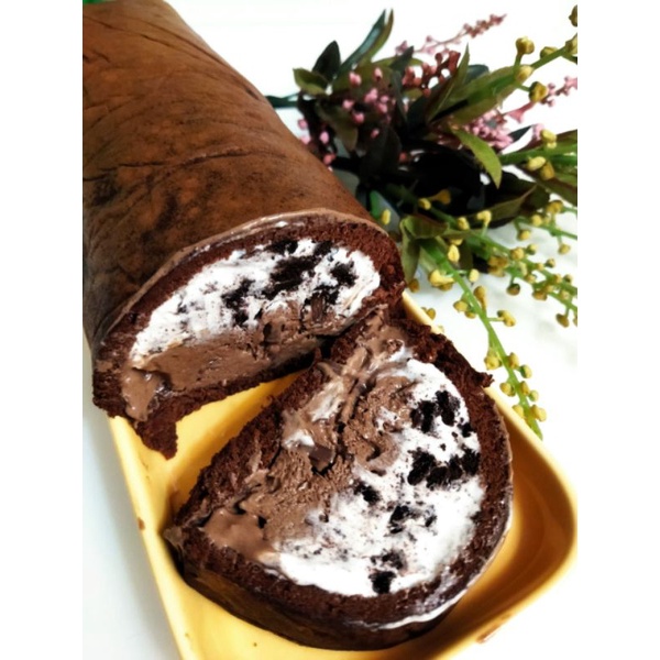 

bolu es krim mix choco oreo