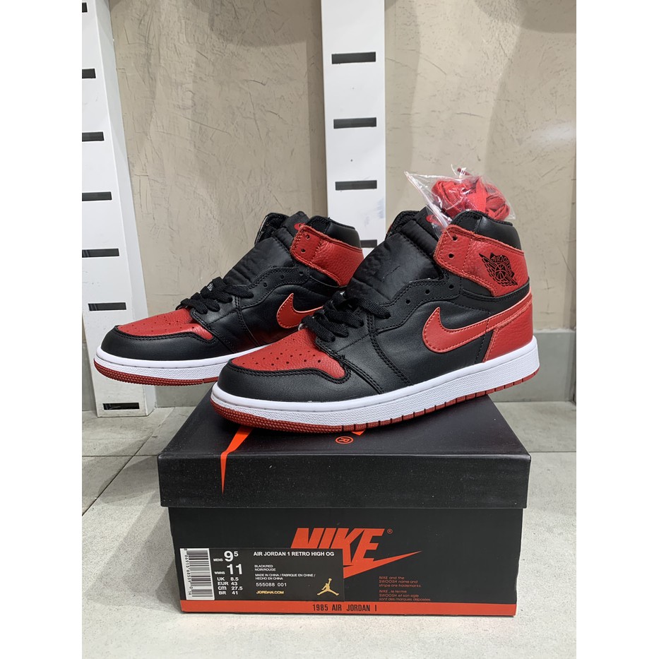nike aj1 bred