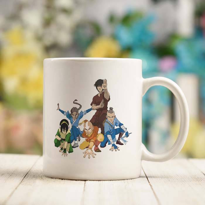 Gelas Keramik Avatar Aang Time Zuko Mug