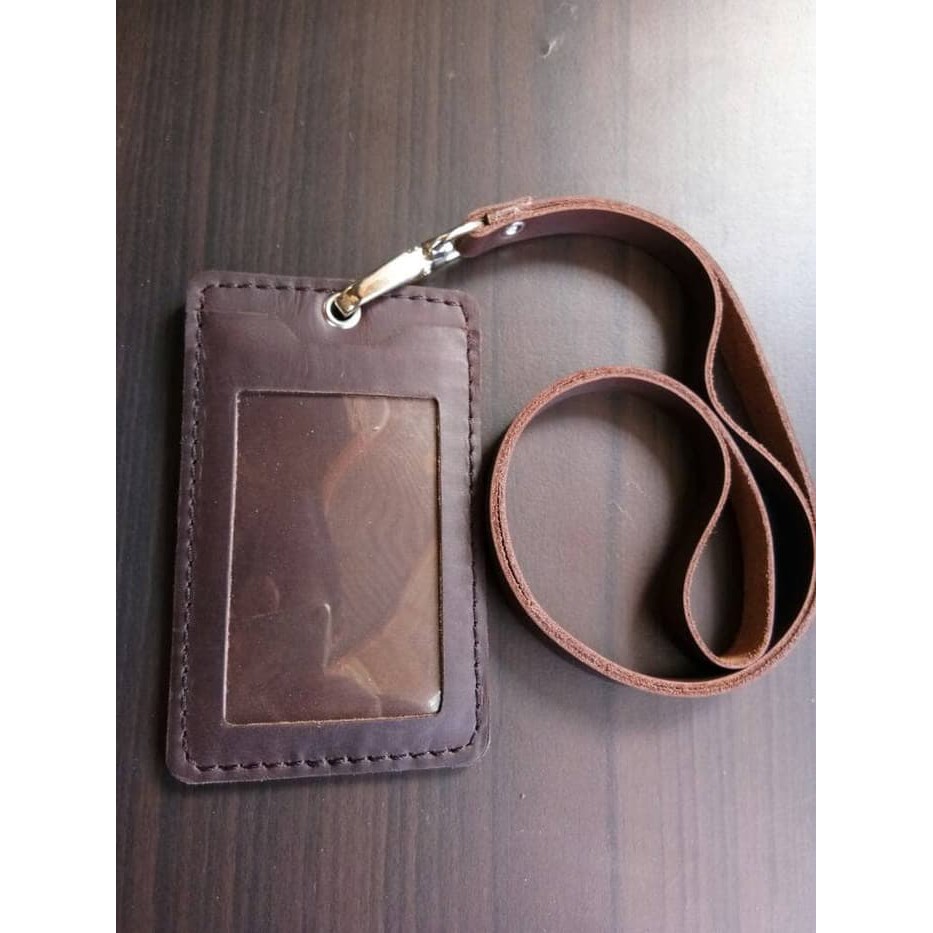 

Murah gantungan id card holder / id card holder kulit