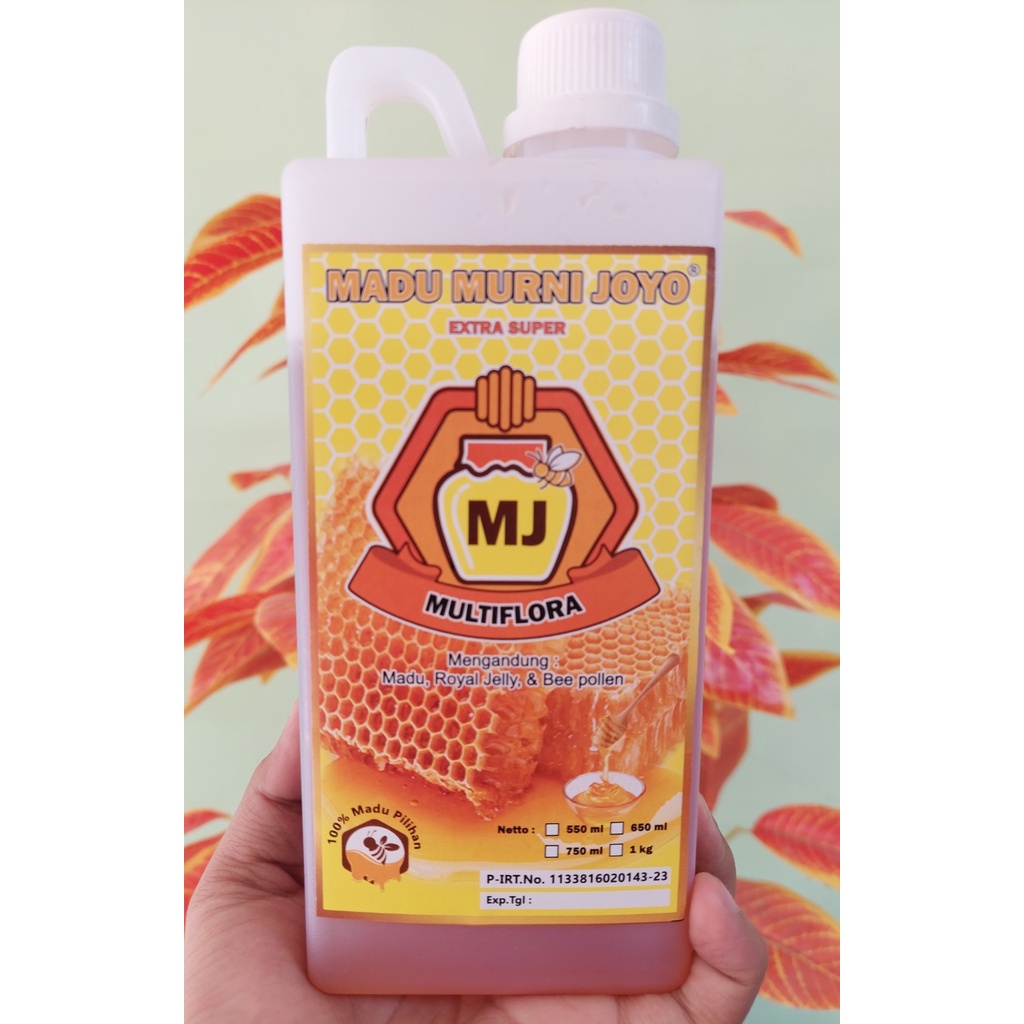

MADU MULTIFLORA 1KG/1000GRAM MADU MJ MURNI JOYO EXTRA SUPER