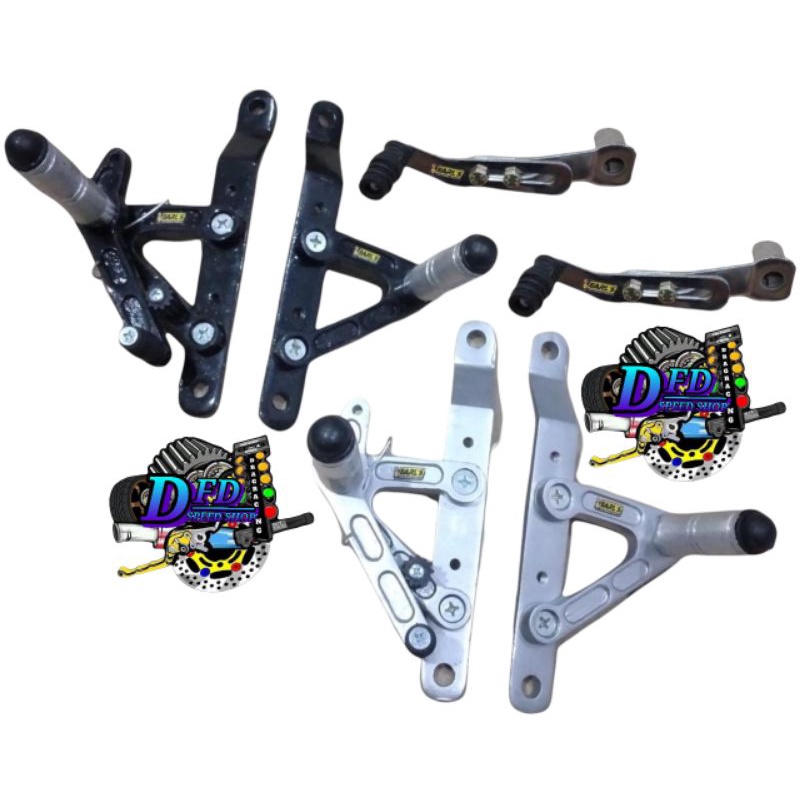 Underbone universal set operan gigi footstep underbone universal honda yamaha