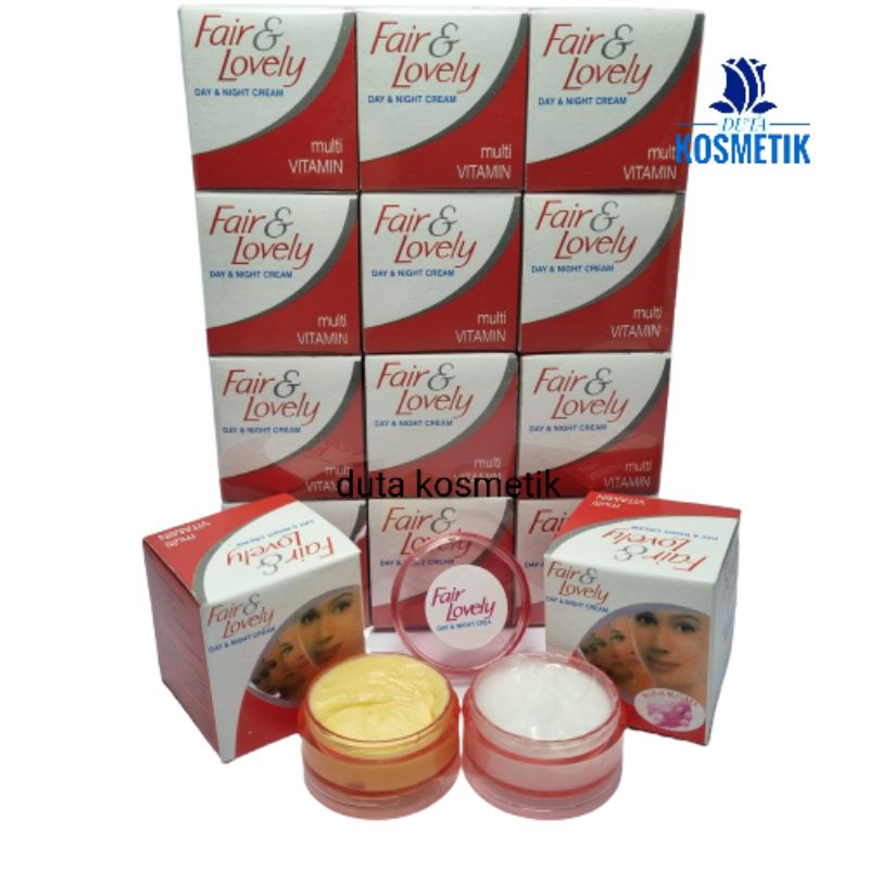 [isi 12] CREAM FAIR N LOVELY SIANG &amp; MALAM ORIGINAL