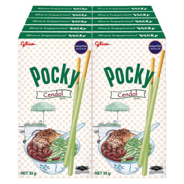 

Pocky Cendol