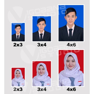 Jual Cetak Pas Foto 2x3 3x4 4x6 1 Paket Indonesia|Shopee Indonesia