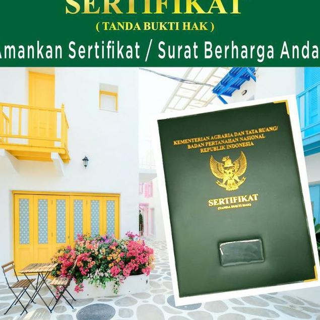 

ㅾ Cover Sertifikat Tanah / Map Sertifikat Tanah / Dokument Organizer ☟