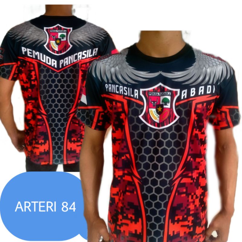 kaos pemuda Pancasila, baju pemuda Pancasila, seragam pemuda pancasila