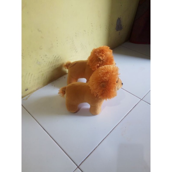 boneka singa lucu ukuran S harga murah