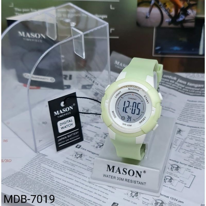 Jam Tangan Mason 7019 Original Pria Terlaris Digital Outdoor