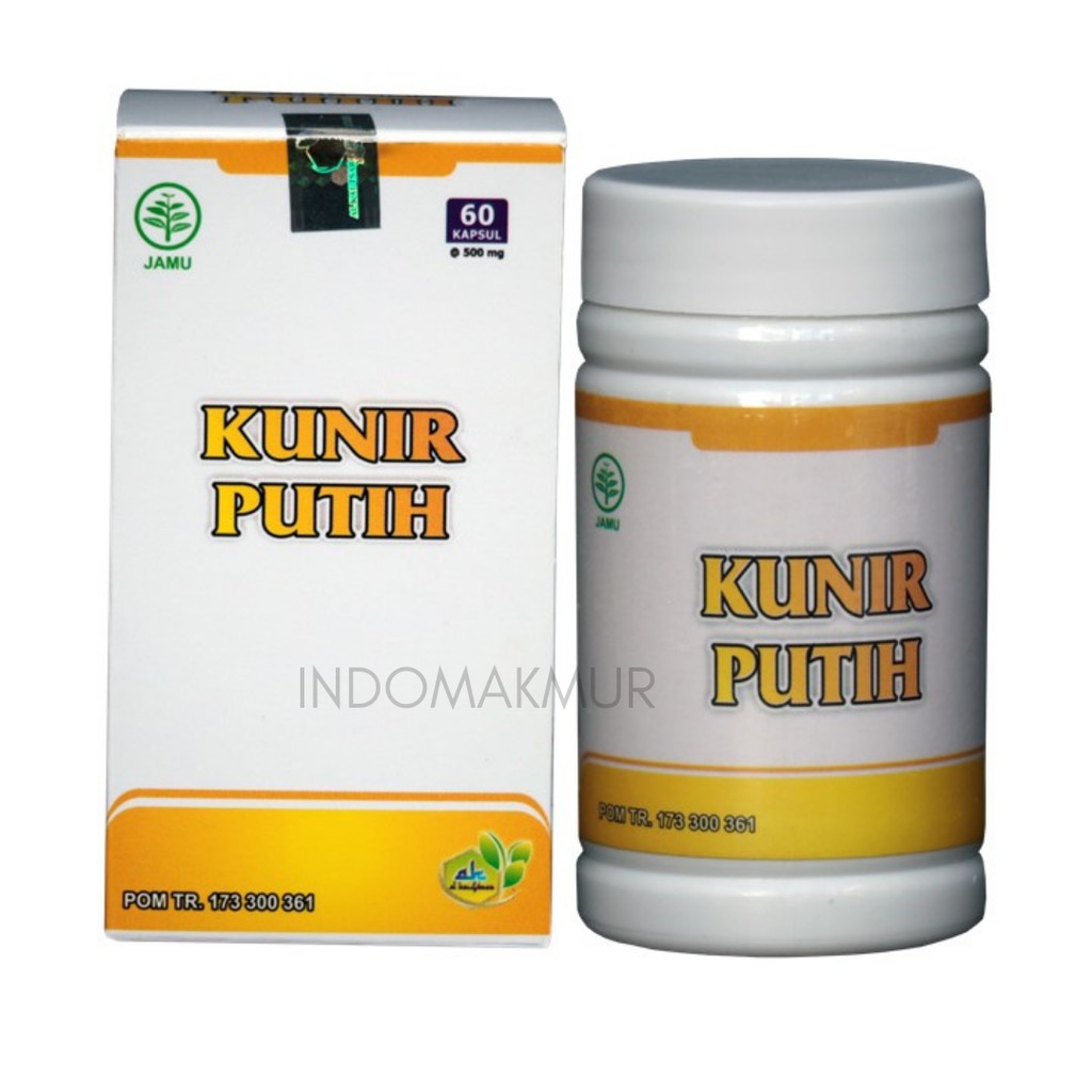 Kunyit Putih Kapsul / Kunir Putih Kapsul Asli Obat Magh Ampuh