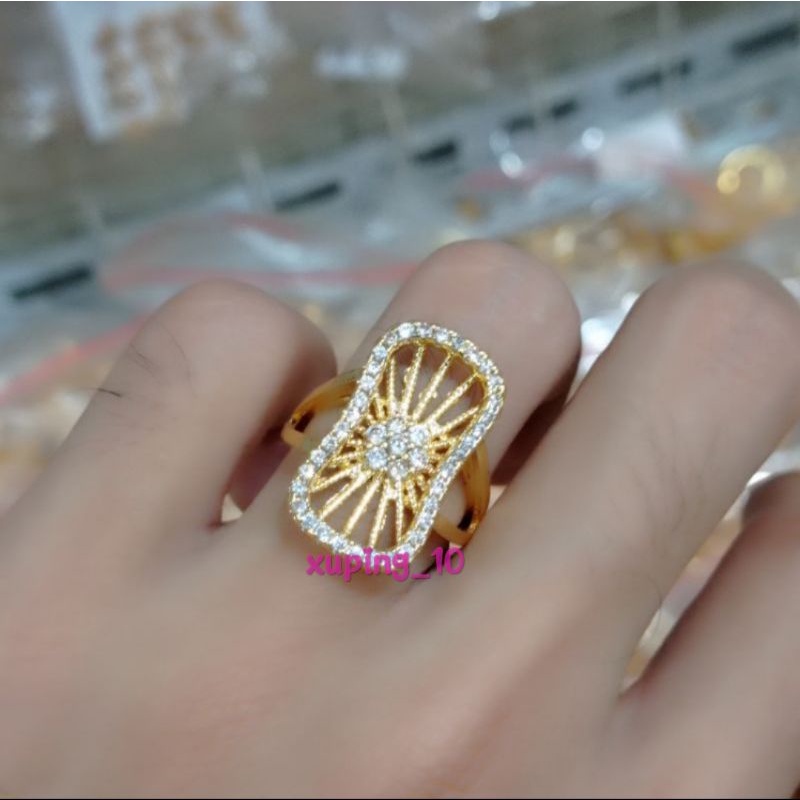 cincin dewasa perhiasan fashion wanita mewah