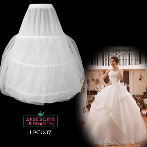 [STOCK TERBATAS] ROK NGEMBANG PETTICOAT GRADE A 3 RING PETIKUT PETICOAT PREMIUM LPC007