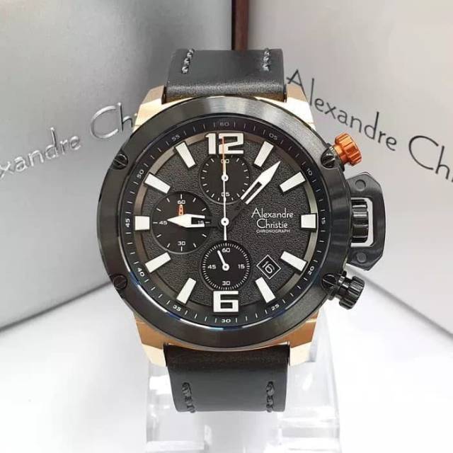 PROMO Jam Tangan Pria Merk Alexander Christie Type Ac6487 Original100% free Box