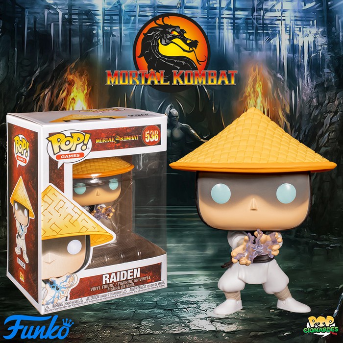 Funko POP Games - Mortal Kombat - Raiden