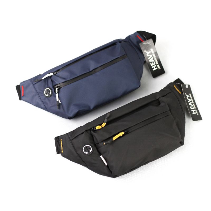 HEAVY WAISTBAG WATERPROOFF UNISEX (pria/wanita) . tas selempang tahan air . tas pinggang anti air pnck-1038