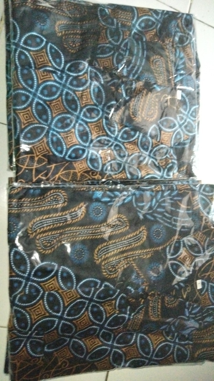 Bswart Batik Hrb026 Kenongo Hem Pendek Padi Pekalongan M L Xl Batik Pria Murah Modern Grosir