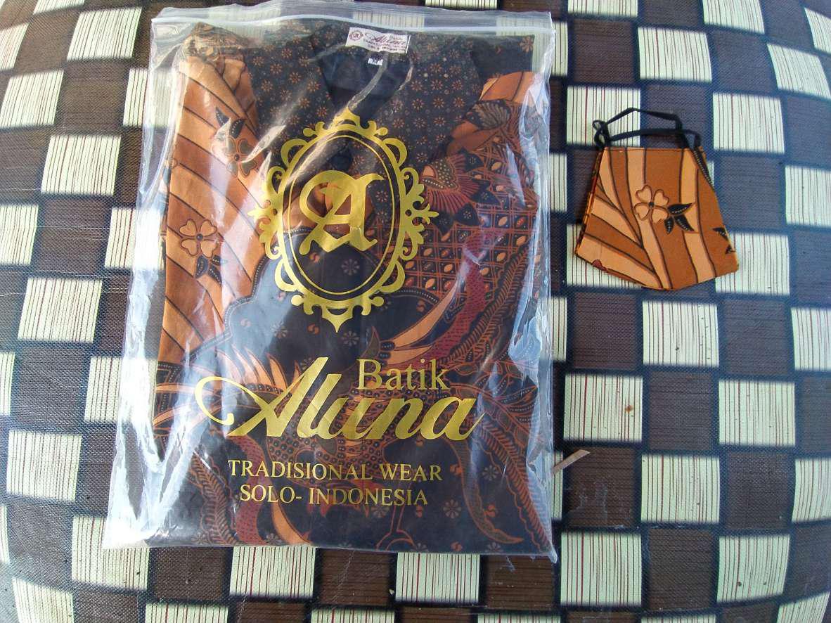 Baju Batik Pria Lengan Panjang Kemeja Batik Cowok Modern Batik Slimfit Batik Premium Pria Solo 097