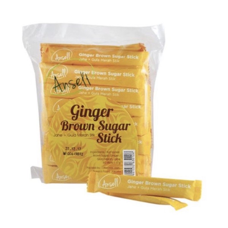 

ansell ginger brown sugar stick 50s