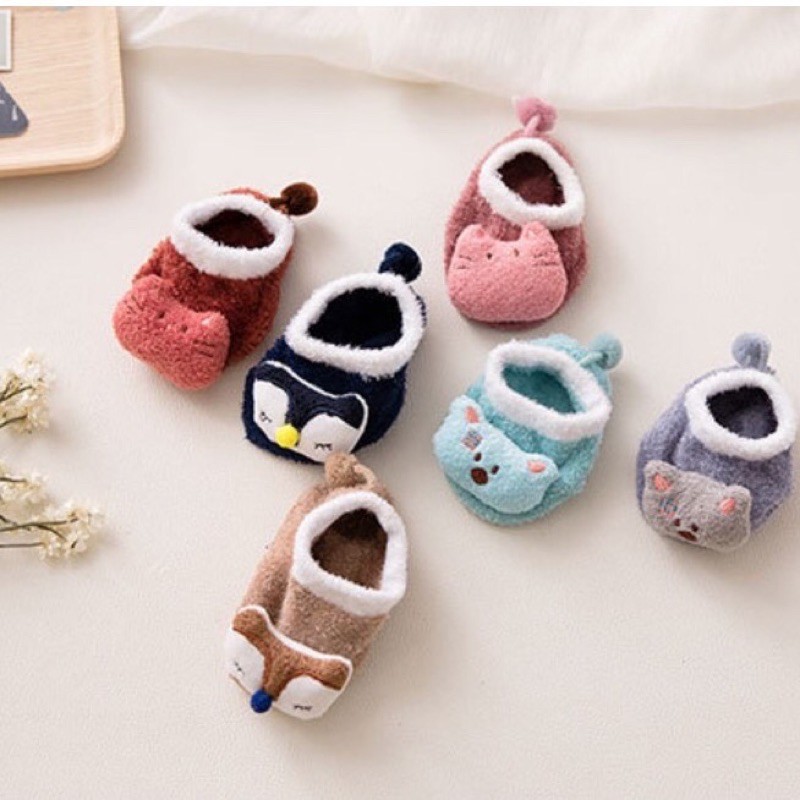 Kaos Kaki Fluffy Boneka Korea