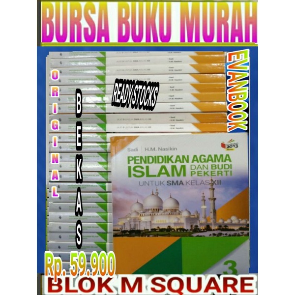 

Buku pendidikan agama islam untuk SMA kelas 3 XII 12 kurikulum 2013 revisi erlangga