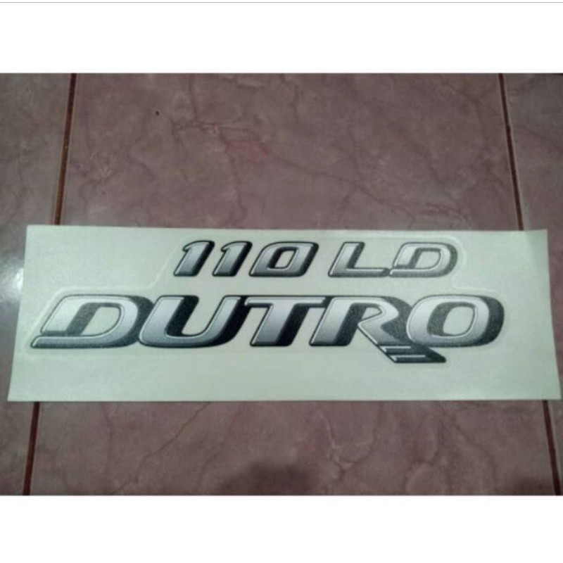 Sticker Hino 110 LD DUTRO