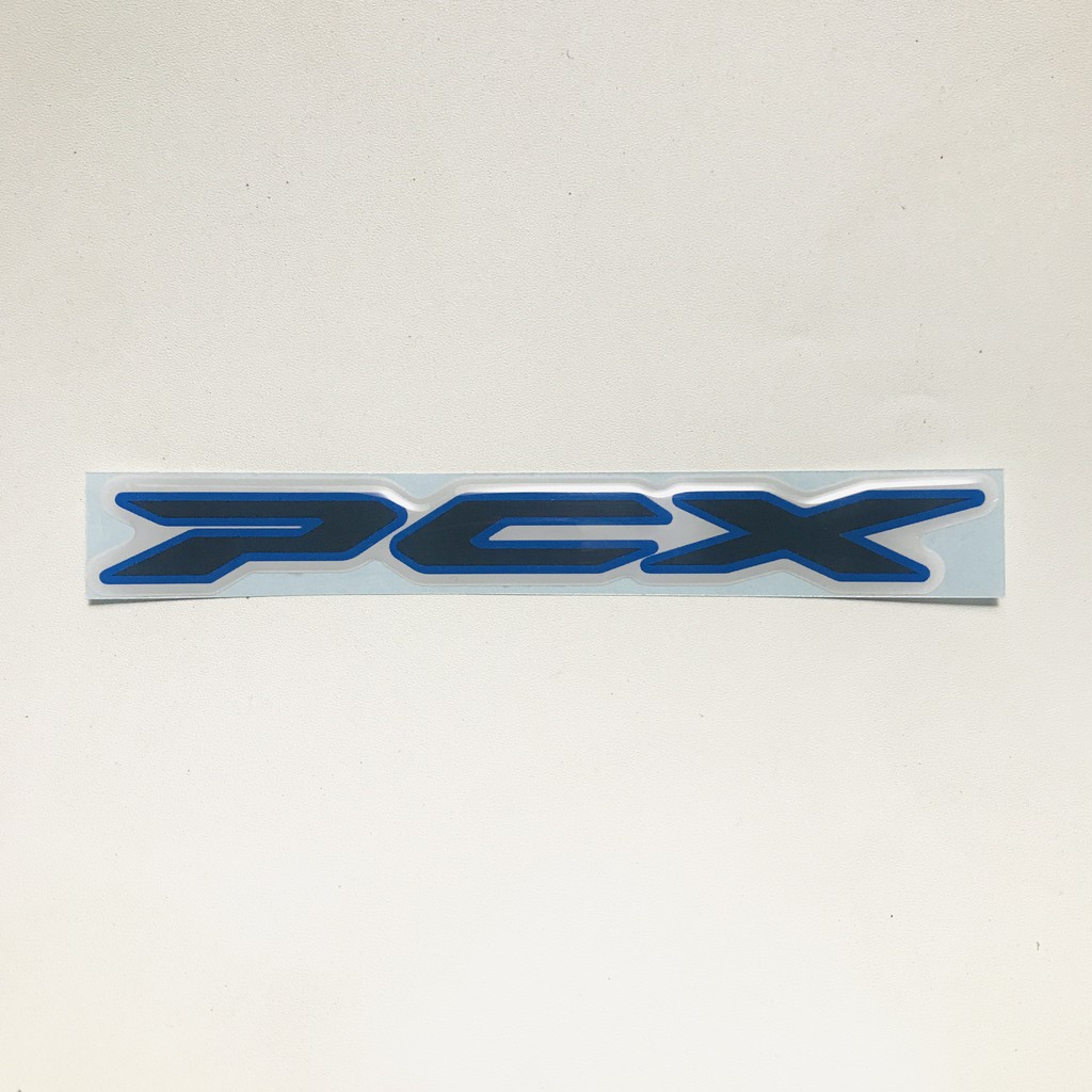 Stiker Timbul HONDA PCX125 PCX150 Warna Kuning Hitam Timbul Lentur 3D