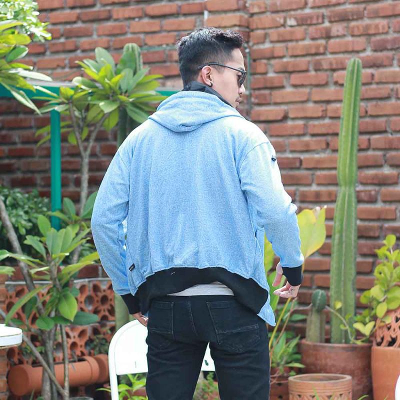 Jaket Windbreaker Pria / Jaket Casual Hoodie Distro