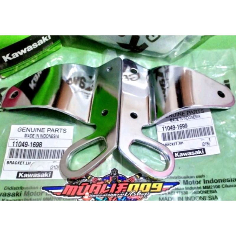 BREKET KUPINGAN BREKET KUPINGAN LAMPU SEIN NINJA SS BREKET LAMPU BULET NINJA SS ORIGINAL KAWASAKI