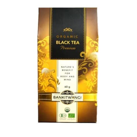 

BANKITWANGI Organic Black Tea Premium - 60 Gr Bermutu