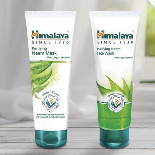 [100ml] HIMALAYA HERBALS PURIFYING NEEM MASK / FACE WASH ORIGINAL BPOM 100ml / 100 ml Masker