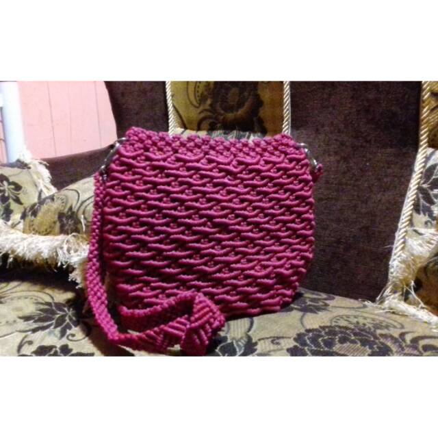 Tas tali kur motif sisik