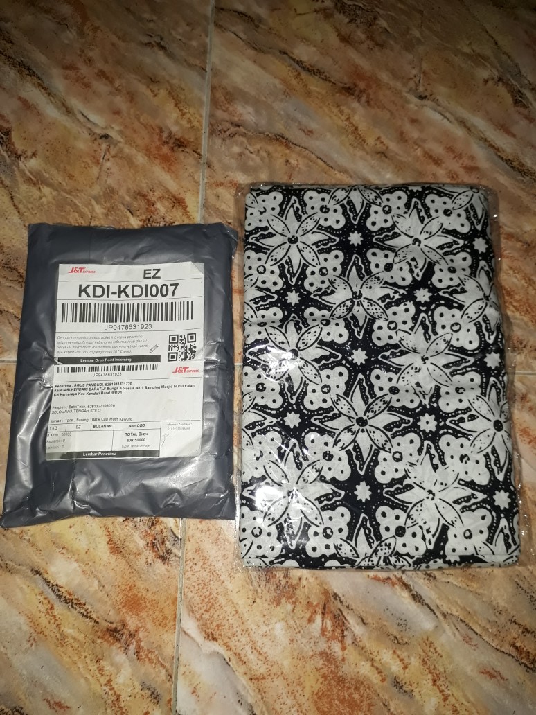 Batik Cap Motif Kawung Kembang Cakep Istimewa Nyaman Murah Batik Teko Solo