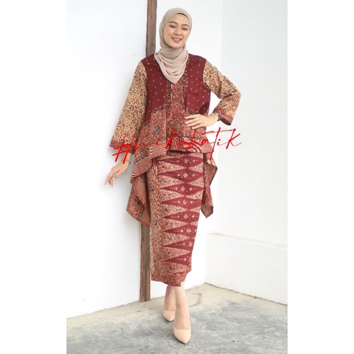 SET BATIK JUPRI KHAS PALEMBANG KLASIK KATUN