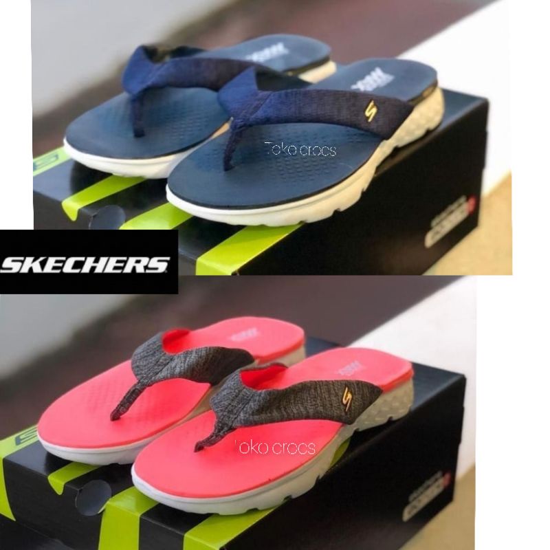 Skechers sandal goga max unisex / sandal skechers pria / Sandal wanita skechers