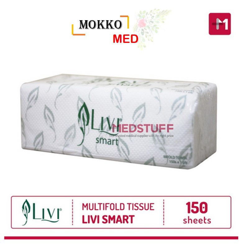 Tissue Livi Smart Multifold Towel Tissu Tisu livi