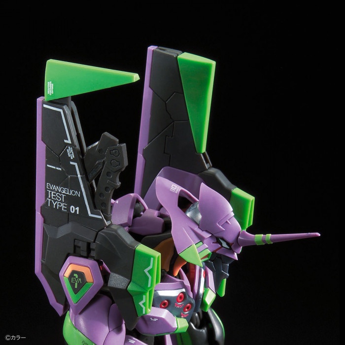 gunpla-model-mecha- rg 1/144 evangelion eva unit-01 bandai -mecha-model-gunpla.