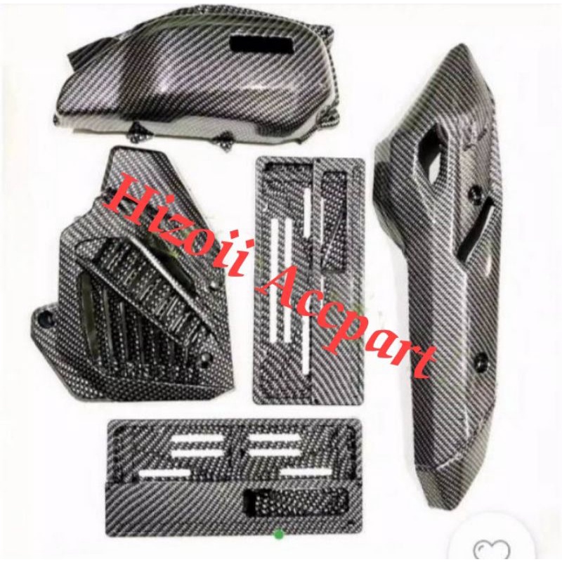 Paket Cover Carbon Vario 150 new&Vario 150 old